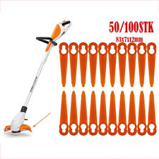 100STK Ersatzmesser Ersatzklingen Für STIHL Polycut 2-2 Polycut 3-2 Rasentrimmer, usado comprar usado  Enviando para Brazil