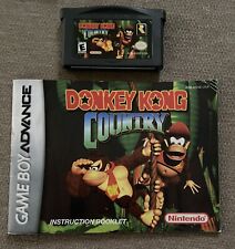 Donkey Kong Country Game Boy Advance DK Auténtico Guarda Nintendo Probado segunda mano  Embacar hacia Argentina