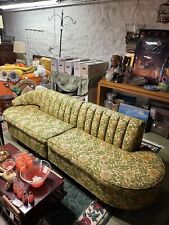 mid century modern green sofa for sale  Wellsville