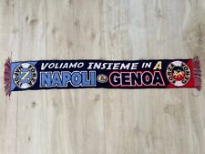 Sciarpa genoa napoli. usato  Sori