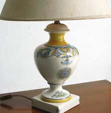 Lampada tavolo ceramiche usato  Latina