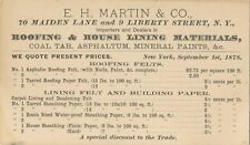 1878 e.h. martin for sale  Elizabeth