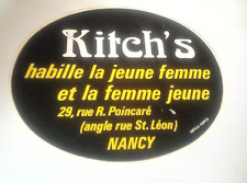 Nancy autocollant vêtement d'occasion  Mirandol-Bourgnounac