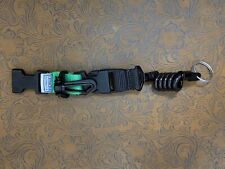 Usado, Cordão de liberação rápida para mergulho enrolado verde cetácea ~ Equipar luzes de câmeras ᵴ comprar usado  Enviando para Brazil