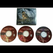 Gabriel Knight 3 III Blood Of The Sacred Blood Of The Damned 3 peças conjunto de disco CD, usado comprar usado  Enviando para Brazil