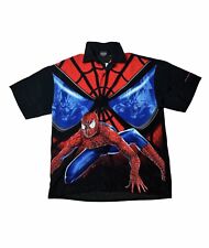 man spider shirt button for sale  Port Saint Lucie