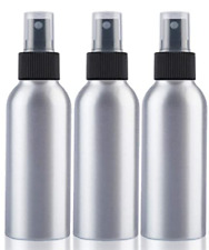 Pacote com 3 frascos de spray vazios tamanho de viagem 100 ml/3,4 oz com tampas para cuidados com a pele líquidos comprar usado  Enviando para Brazil