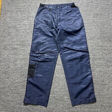 Calça Reaction Masculina Vintage Kenneth Cole 32X32 Nylon Azul Y2K Dance Rave Baggy comprar usado  Enviando para Brazil