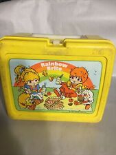Rainbow brite lunchbox for sale  Logan