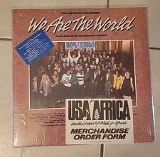EUA para África We Are The World LP em perfeito estado com envoltório retrátil original e hiperstick impecável comprar usado  Enviando para Brazil