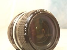 nikkor for nikon 28mm f/3.5 wide angle lens for sale  Shipping to South Africa