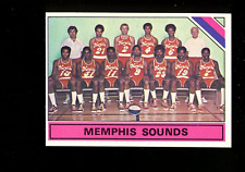 1975 Topps #324 Memphis Sounds Team Checklist Unmarked Sharp Pack Fresh QTY! comprar usado  Enviando para Brazil