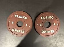 Eleiko 2.5kg plates for sale  BIRMINGHAM