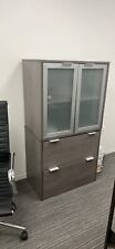 2 drawer gray filing cabinet for sale  Alexandria