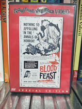 BLOOD FEAST (1963) gore horror [Algo Estranho raro OOP Região 0 DVD NTSC], usado comprar usado  Enviando para Brazil