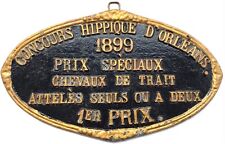 Ancienne plaque concours d'occasion  Orleans-