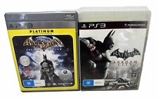 LOTE de 2 - Batman Arkham Asylum and Arkham City (Playstation 3 PS3) Completo, usado comprar usado  Enviando para Brazil