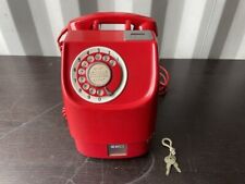 Vintage Retro Japanese Public Phone 10 Yen Red Telephone Payphone from Japan for sale  Shipping to South Africa