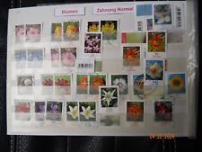 Brd briefmarken blumen gebraucht kaufen  Günzburg