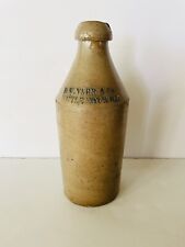 Antique D.W. Tarr & Co. Bottle Salt Glazed Stoneware Ginger Beer Bottle, used for sale  Shipping to Canada