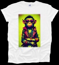 Cool monkey tshirt for sale  DUNDEE