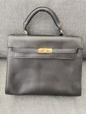 Black leather kelly for sale  GERRARDS CROSS