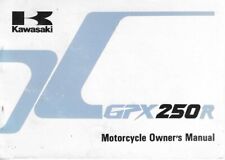 Kawasaki gpx250r owners for sale  EDENBRIDGE
