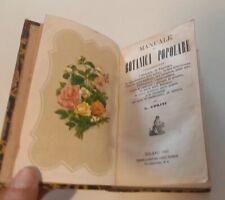 Gorini manuale botanica usato  Roma