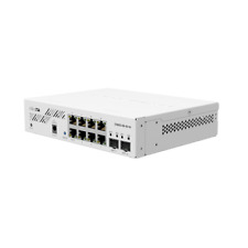 Switch inteligente usado MikroTik CSS610-8G-2S+IN com 2 portas SFP+ para fibra 10G comprar usado  Enviando para Brazil