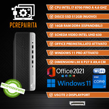 Computer desktop fisso usato  Capriate San Gervasio