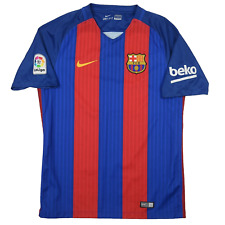 Camiseta deportiva de fútbol/fútbol para hombre Nike FC Barcelona 2016-17 talla M roja/azul, usado segunda mano  Embacar hacia Argentina