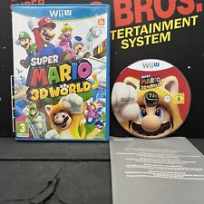 Super Mario 3D World Nintendo Wii U en muy buena condición PAL PROBADO FRANQUEO RASTREADO GRATUITO, usado segunda mano  Embacar hacia Argentina