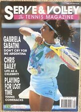 Revista de tênis Serve & Volley 1994 Gabriela Sabatini, usado comprar usado  Enviando para Brazil