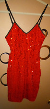 Flashy red sequined for sale  Uniontown