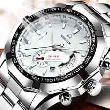 Luxury Swiss Movement Men's Watch Premium Business Stainless Steel Watch for sale  Shipping to South Africa