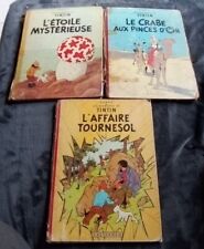 Tintin lot anciennes d'occasion  La Côte-Saint-André