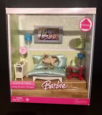 Barbie Doll Futon & Table Living Room Playset Home Furniture for OOAK Diorama for sale  Shipping to South Africa