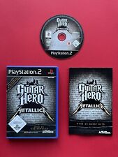 GUITAR HERO Metallica PS2 PLAYSTATION OVP Box CiB 1 2 3 4 5 Activision o Gitarre comprar usado  Enviando para Brazil