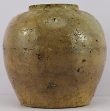 Artefato de armazenamento de alimentos frasco de gengibre cerâmica vitrificada argila chinesa 1800’s AD comprar usado  Enviando para Brazil