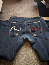 Mens evisu jeans for sale  CHESTER