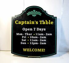 Captain table restaurant for sale  Harper Woods