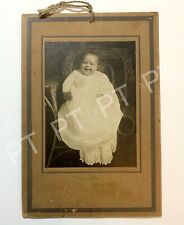 Armário suspenso foto original antiga da década de 1910 bebê afro-americana menina 1913, usado comprar usado  Enviando para Brazil