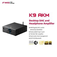 FiiO K9 AKM Desktop USB/DAC e Amplificador de Fone de Ouvido com Bluetooth (Edição AKM) comprar usado  Enviando para Brazil