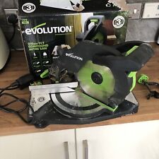 Evolution F210CMS 210mm TCT Multi-Purpose Compound Mitre Saw 1200W 240V for sale  Shipping to South Africa