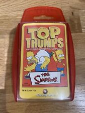 Top trumps simpsons for sale  MAYFIELD