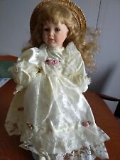 Porcelain doll white for sale  SIDMOUTH