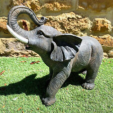 Grau glückselefant skulptur gebraucht kaufen  Versand nach Germany
