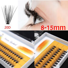 60 Clusters False Eyelashes Flare Individual Eye Lashes Extension C Curl Knot AU for sale  Shipping to South Africa