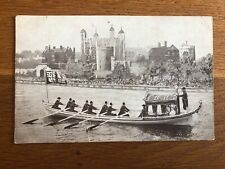 Postcard royal barge for sale  ELLESMERE