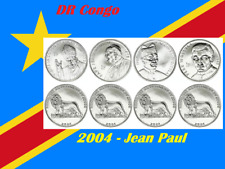 Congo coins chose from list 2004 Jon Paul II second 1 franc RD Wojtyla pope UNC for sale  Shipping to South Africa
